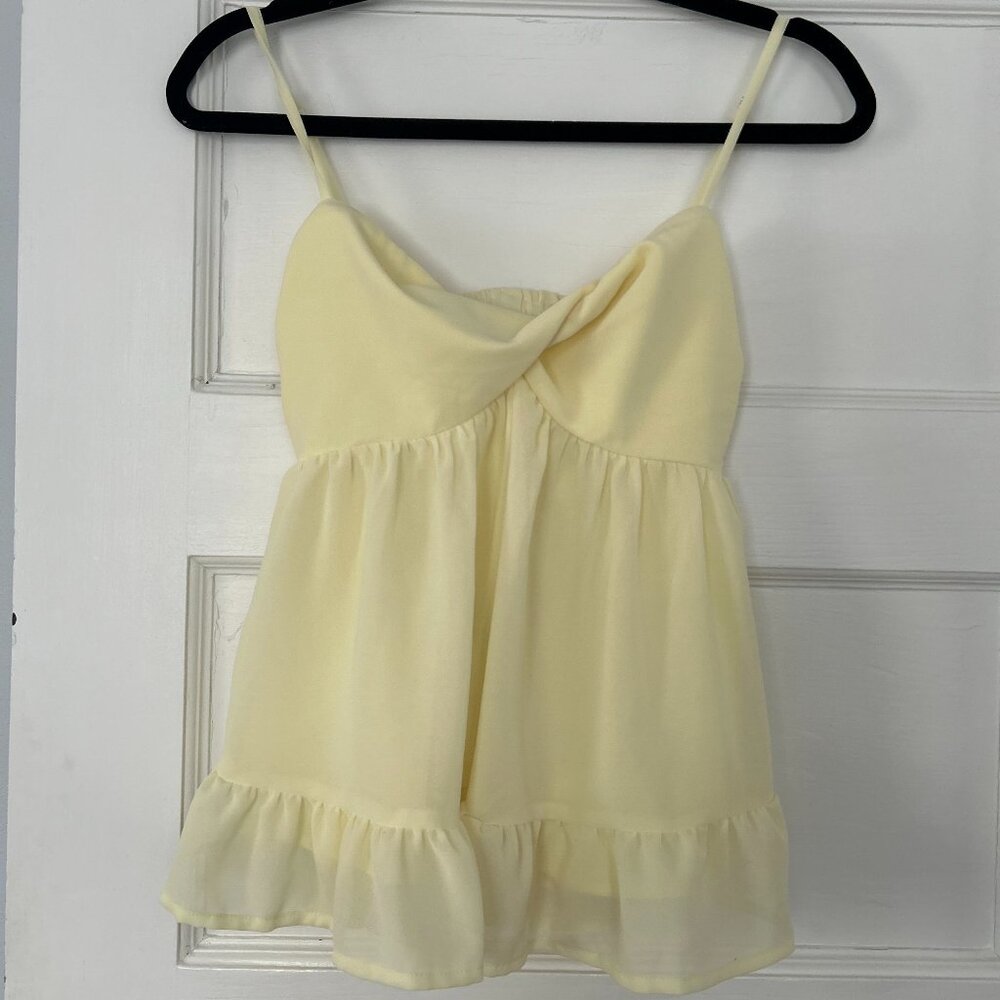 Princess Polly Ruffle Bottom Cami
